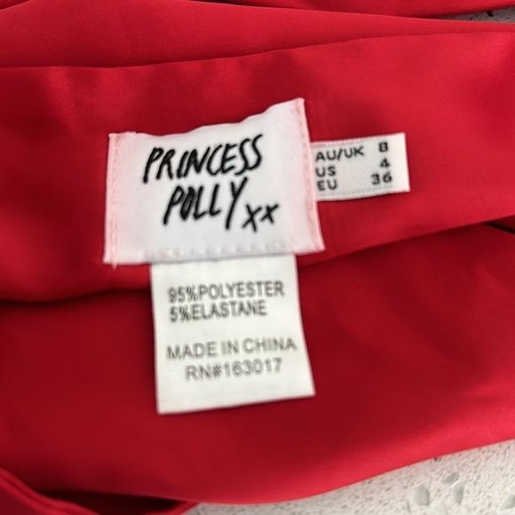 Princes Polly SAXON TOP RED - Picture 7 of 7